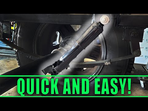 How to Add Shocks to Any Trailer - DIY