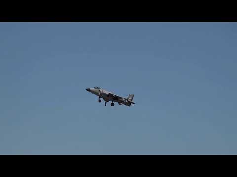 Art Nalls Sea Harrier Demo at Sun 'n Fun 2017