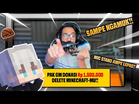 I DONATE THIS YOUTUBER UNTIL I ANGRY!!  1.5 MILLION IMMEDIATELY OUT!!  |  Minecraft Hardcore Challenge