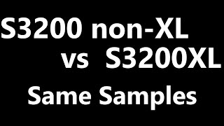 Video thumbnail for AKAI S3200 non-XL vs S3200XL Same Samples by Beat Pants