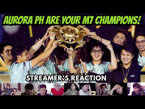 Aurora PH Sweeps Alter Ego To Become The M7 World Champions! Streamer's Reaction!