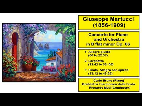 Giuseppe Martucci (1856-1909) - Concerto for Piano and Orchestra in B flat minor Op. 66