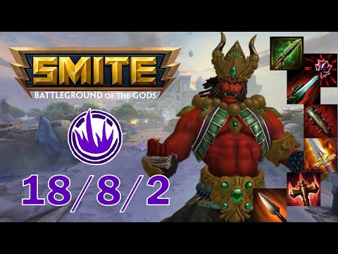 Smite : Ravana (Full Power Build)