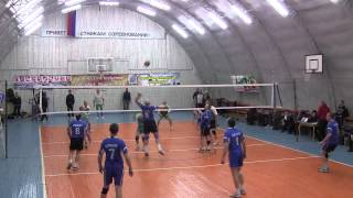 preview picture of video 'Ирбит:Пышма-3.Волейбол ветераны 28.03.15г'