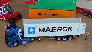 Very good details on this Scania Truck from Tubro. Diecast truck model, 1/64 scale. Compare Minigt.