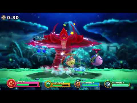 Super Kirby Clash: fighting Parallel Nightmare #gaming #gameplay #kirby #games #nintendo