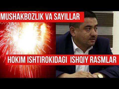 Toshkentda Mustaqillik bayrami. Andijonning sobiq hokimi ishtirokidagi ishqiy rasmlar tarqaldi