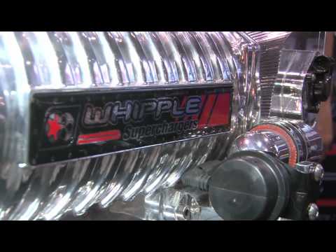 Whipple Twin Screw Superchargers from 4 to 10 cylinder engines at PRI 2011