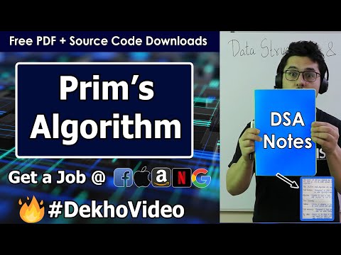 Prims Minimum Spanning Tree Algorithm (Step by Step with examples)