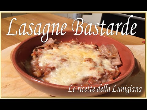 LASAGNE BASTARDE al Forno, con sugo di porri, salsiccia e pecorino Sardo