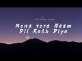 Maine Tera Naam Dil Rakh Diya Lirik Dan Terjemahan Dill Ek Villan Returns Raghav Chaitanya