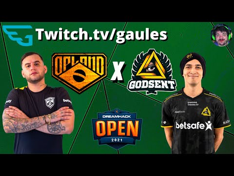 O Plano vs GODSent (Vertigo - Mapa 2) DreamHack Open NA 2021 - Transmissão Gaules