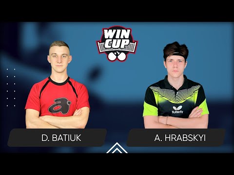 00:00 Dmytro Batiuk - Andrii Hrabskyi 26.10.2024 WINCUP Master. TABLE 1
