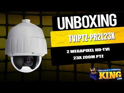 Unboxing: 2 Megapixel HD-TVI 23X Zoom PTZ - TVIPTZ-PR2L23X