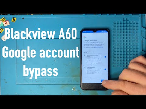 Blackview A60 Google Account Bypass