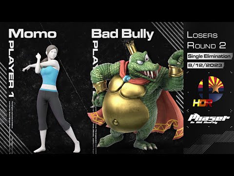 Phaser 5.5: Momo (Wii Fit) vs Bad Bully (King K Rool) HDR Singles Losers R2