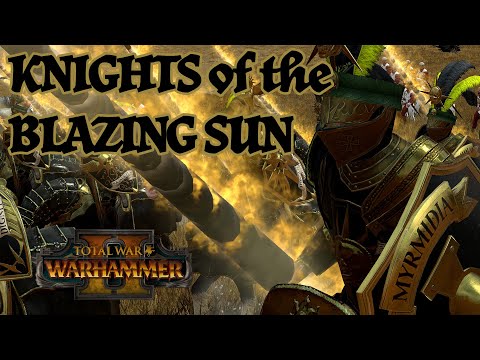 CORE UNIT: Knights of the Blazing Sun - Empire vs Lizardmen // Total War: Warhammer II Online Battle