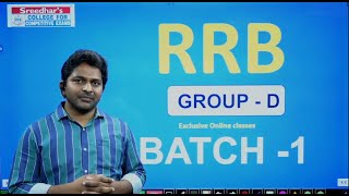 RRB GROUP D Online Coaching Classes in Telugu and English  | Railway GROUP D Online Course