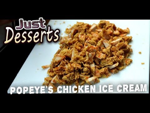 Popeye's Chicken & Waffle Ice Cream - Just Desserts