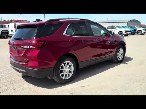 2024 Chevrolet Equinox AWD LT in Red for sale at Bannister Chevrolet Buick GMC Ltd Edson in Edson, AB