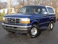 1996 Ford Bronco XLT 4x4 LEATHER 5.8L SOLD ...