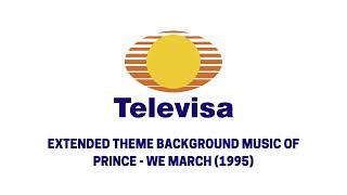 [AUDIO] Televisa Presenta logo 2001-2016 extended theme of Prince - We March 1995