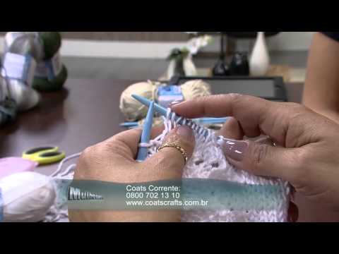 Mulher.com 11/08/2014 - Blusa Ponto Pavão por Noemi Fonseca - Parte 1