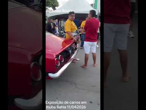 exposição de carros em Itiúba-bahia