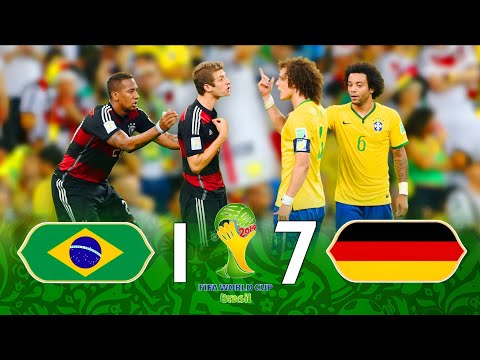 Football Madness German Magic Burns Brazil’s Legend 🤯💥 | Germany 7–1 Brazil | World Cup 2014
