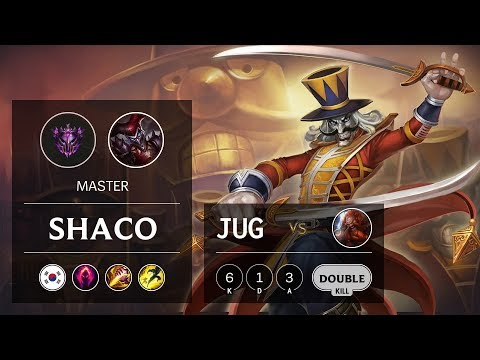 Shaco Jungle vs Gragas - KR Master Patch 9.10