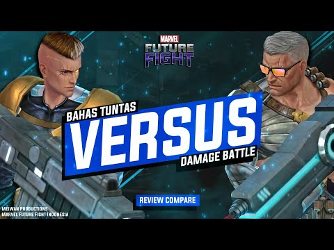 Cable Summer VS Cable Kid You Need To See Damage Comparison in Real Time !! - Marvel Future Fight