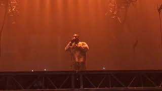 Kanye West 'Beautiful Morning outro' tribute to Kid Cudi at Saint Pablo Tour Las Vegas NV