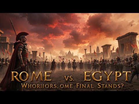 Fate of an Empire | Rome vs. Egypt—The Final Battle of 30K Warriors