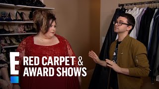 Inside Chrissy Metz's 2017 Golden Globes Dress Fitting | E! Live from the Red Carpet