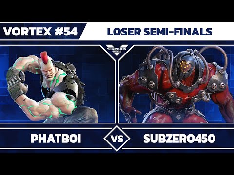 [Vortex #54] Hit Box | Phatb0i vs SubZero450 - Losers Semi-Final - Tekken 7