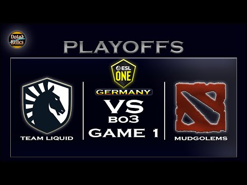 Liquid vs Mudgolems Game 1 - ESL One Germany 2020 DOTA 2 [Playoffs] EU/CIS