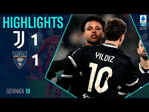 Juventus vs Lecce 1-1 Highlights Golas | Serie A 2025 | lecce juventus