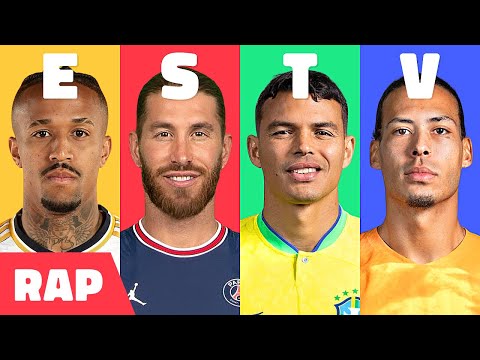 ♫ ZAGUEIROS DE A a Z | Rimando um zagueiro por letra