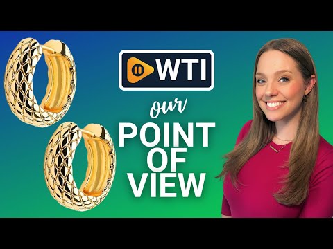 Gold Snakeskin Chunky Hoops - WTI product video review