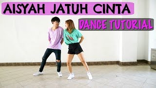Download lagu [CHALLENGE & GIVEAWAY!] AISYAH JATUH CINTA DANCE TUTORIAL MIRROR | Natya & Rendy mp3