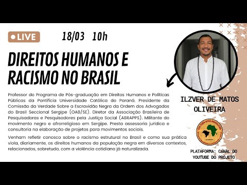 , title : 'DIREITOS HUMANOS E RACISMO NO BRASIL'