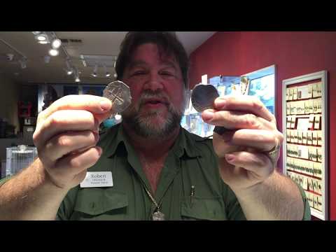 What is a Spanish "piece of 8" recovered from the 1715 Treasure Fleet PART 1