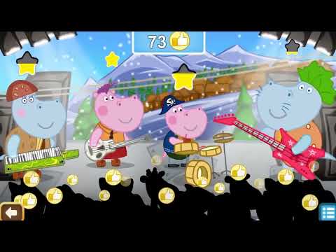 Queen Party Hippo: Music Games Video