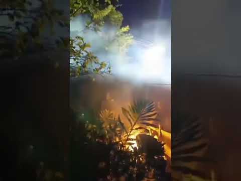 TRANSFORMADOR EXPLOTA Y PROVOCA INCENDIO EN UNA VIVIENDA EN TUCUPITA #noticias #Tucupita #newtoday