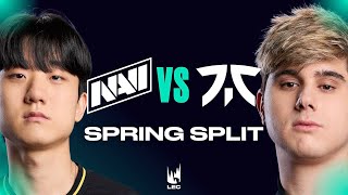 NAVI vs FNATIC, C’EST QUOI CETTE GAME DE FOU ! (LEC Spring Split 2026)