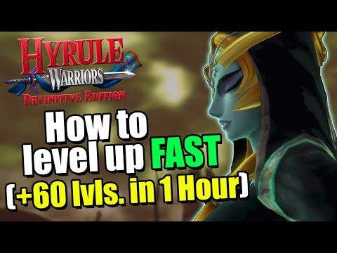 How to level up FAST in Hyrule Warriors | +60 Lvls. in 1 Hour!