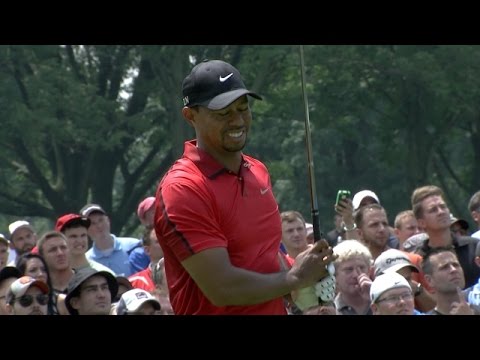 Tiger Woods withdraws due to apparent injury at Bridgestone Video