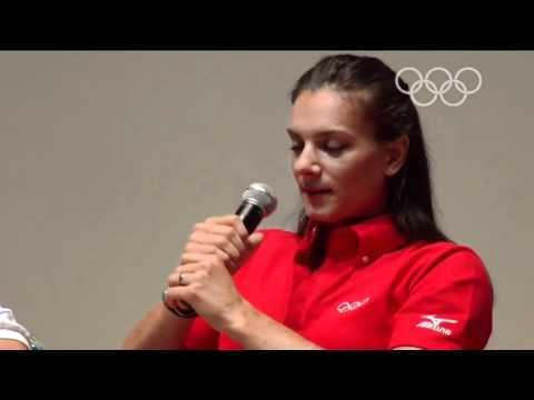 Chat with Champions featuring Yelena Isinbaeva and Sergey Bubka - Full Version - Singapore 2010 YOG