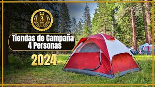 ¡Top 3 de las Mejores Tiendas de Campaña para 4 Personas: Eleva tu Experiencia de Camping en 2024!