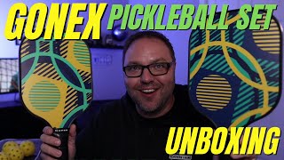 Gonex Pickleball Paddle Set Unboxing & Overview